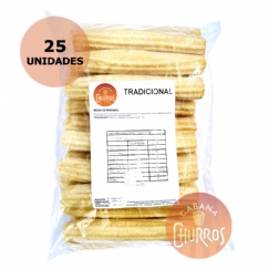 Foto Churros Tradicional  ( 01 pacote com 25 unidades )